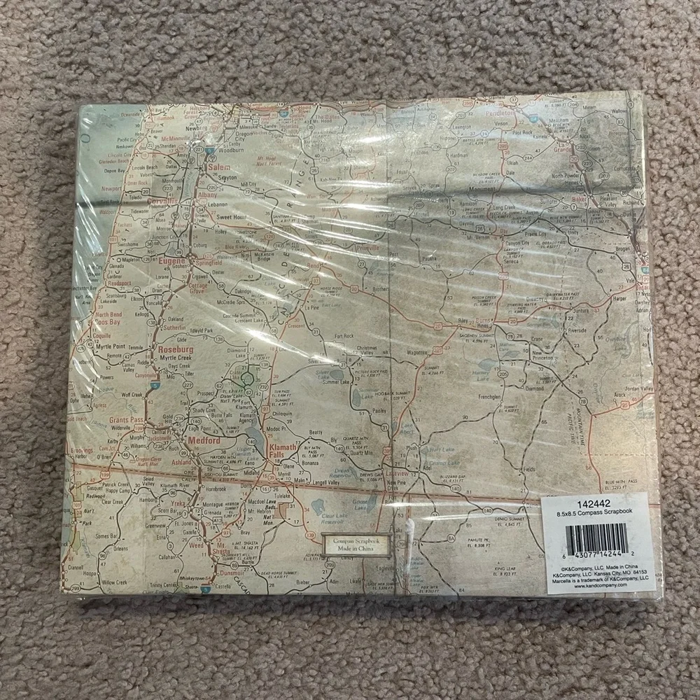 MARCELLA BY K 30pcs Vacation Travel Archive Scrapbook